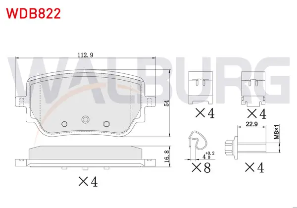 Fren Balata Arka Mercedes A 180 D-200 (W177) 2018 -