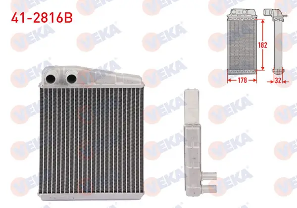 Kalorifer Radyatörü Brazing Mercedes Vito (W447)