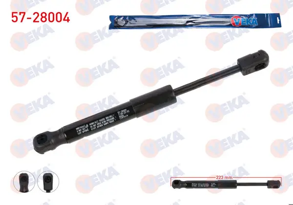 Bagaj Amortisörü 223mm / 500N Mercedes CLK (C208) 1998-2002