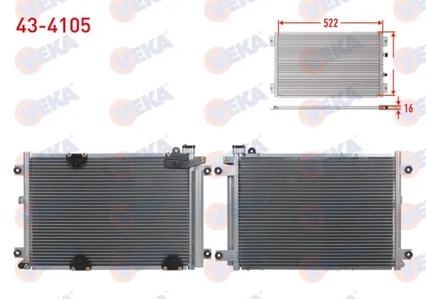 Klima Radyatörü Suzuki Grand Vitara I (Ft, Ht) 2.0İ-2.5 4X4 1998-2003