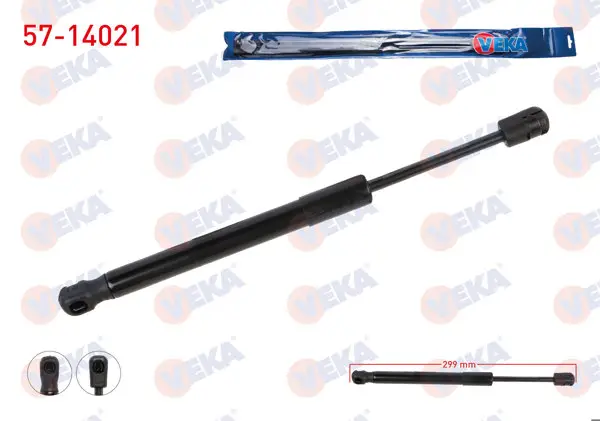 Motor Kaput Amortisörü 299mm / 680N BMW X3 (F25) / X4 (F26) 2013-2018