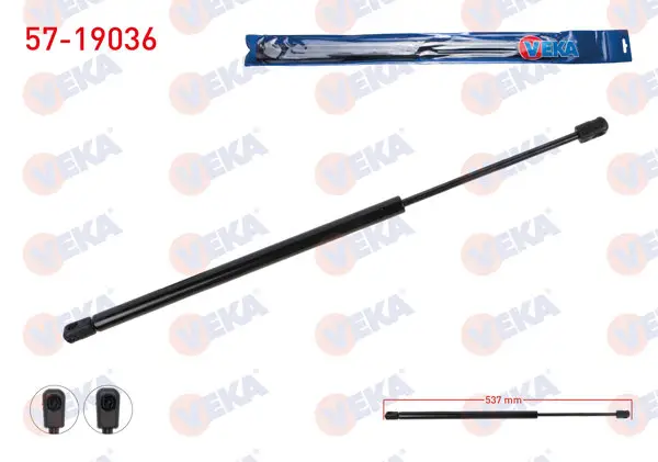Bagaj Amortisörü 537mm / 670N Ford Focus 2011-2019