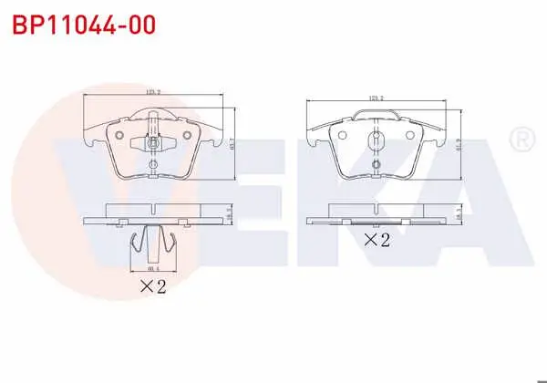 Fren Balata Arka Volvo Xc90 I 2.5 T 2002-2014