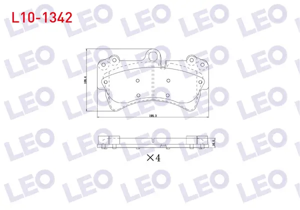 Fren Balata Ön Volkswagen Touareg 3.0 V6 TDI 2002-2010 / Audi Q7 3.0 TFSI 2006-2015 / Q7 3.2İ V6 2006-2015 / Porsche Cayenne 3.0 TDI 2002-2010 / Cayenne 3.2İ 2002-2010 / Cayenne 3.6İ 2002-2010