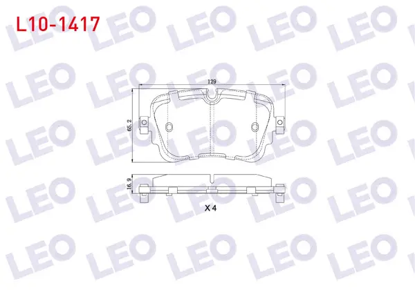 Fren Balata Arka Ikazlı Audi Q7 (4M) 3.0 TDI 2015 -