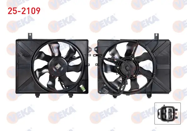 Fan Motoru Su Radyatörü Rezistanslı Hyundai Getz (Tb) 1.3İ Davlumbazlı 2002-2005