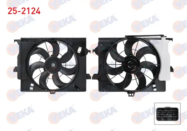Fan Motoru Su Radyatörü Davlumbazlı Rezistanslı Bıdonlu Hyundaı Accent Blue 1.4 Cvvt 2012 -