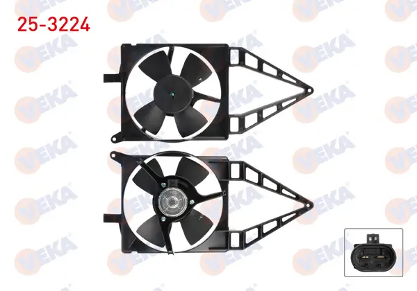 Fan Motoru Davlumbazlı Tekli Opel Corsa B 1.4İ 1993-2000