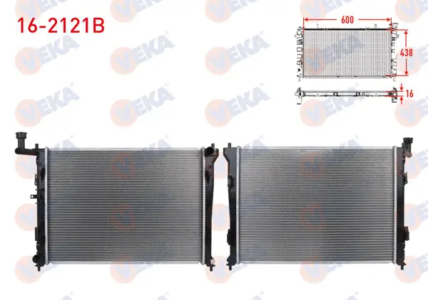 Su Radyatörü Brazing Hyundai i30 (Fd) 1.4İ M-T 2007-2011