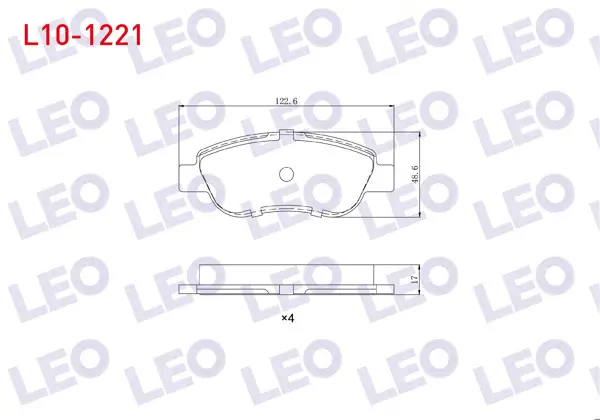 Fren Balata Ön Fiat Albea 1.2 2003-2005 / Fiat Palio 1.2 2003-2005