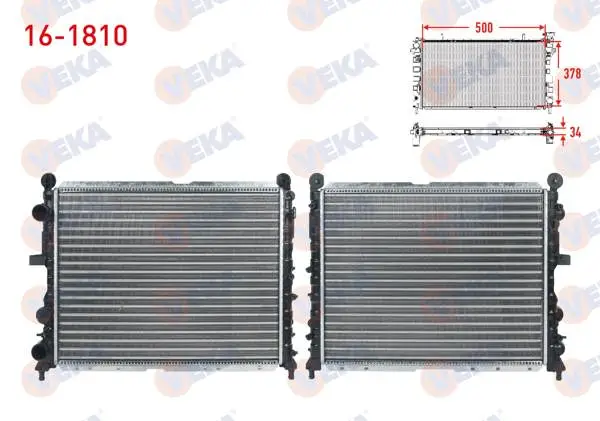 Su Radyatörü Mekanik Fiat Tempra 1.6 İ.E. Ac + /-M-T 1992-1999