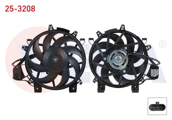 Fan Motoru Klima Radyatörü Opel Corsa C 1.3 CDTI 2000-2006