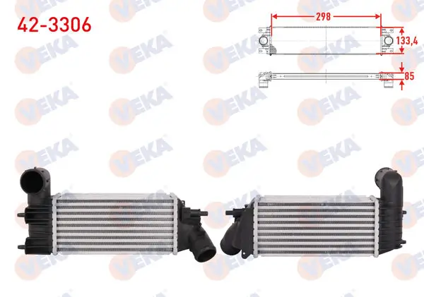 Turbo Radyatörü (Intercooler) Peugeot 406 (8B) 2.0 HDI 1995-2004