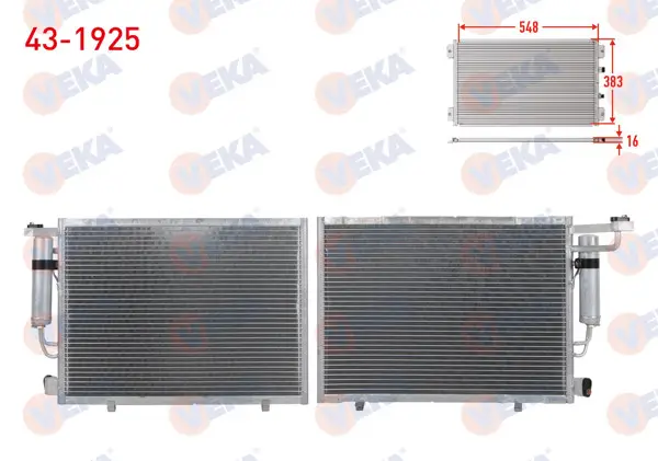 Klima Radyatörü Ford Transit Courıer 1.5 TDCI 2014 -