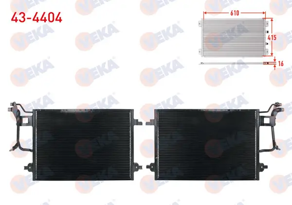 Klima Radyatörü Volkswagen Passat (3B2) 1.8 A-T / M-T 1996-2000