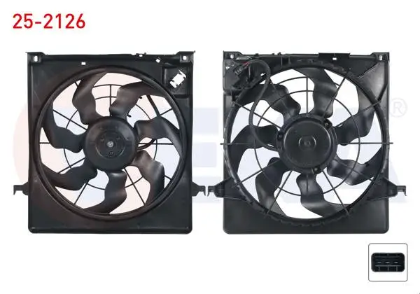 Fan Motoru Su Radyatörü Davlumbazlı Tekli Fan Hyundai i30 (Fd) 1.6 CRDI 2007-2011