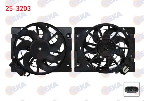Fan Motoru Klima Radyatörü Opel Astra G (F69) 1.4 16V Davlumbazlı Tekli Klimalı 1998-2005