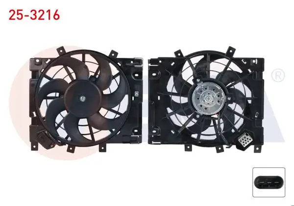 Fan Motoru Klima Radyatörü (Itmelı) Davlumbazlı Tek Fan Opel Astra H 1.3 CDTI (Z13dth) 2006-2010