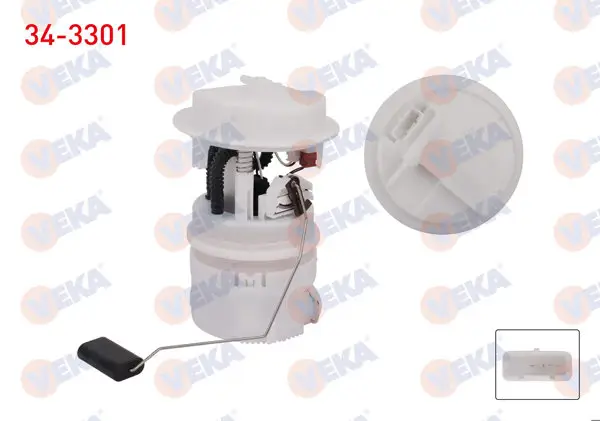 Yakıt Depo Şamandırası 3 Bar Peugeot 206 (2A / C) 1.4İ 16V 1998-2006 / 206 (2A / C) 1.6İ 16V 1998-2006 / 206 (2A / C) 1.1İ 1998-2006 / 206 (2A / C) 2.0İ 1998-2006