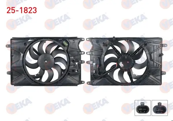 Fan Motoru (Su + Klima) Tekli Fanlı Rezistanslı Fiat Egea 1.6 Mjt 120 Hp 2015-/ 1.6 E-Torq 110 Hp / 1.4 16V 120 Hp 2015-/ 1.3 Mjt
