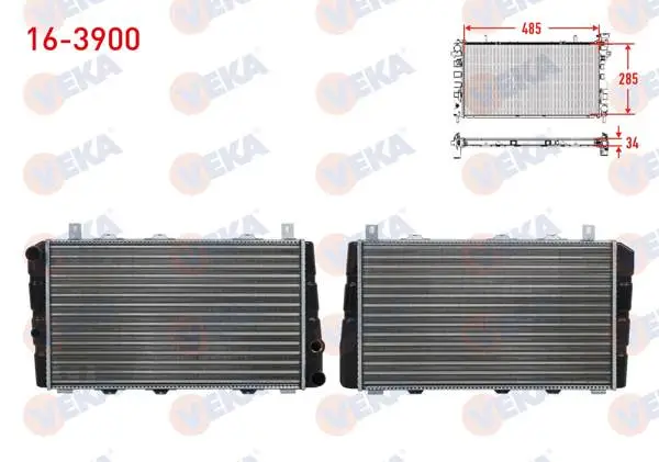 Su Radyatörü Mekanik Skoda Favorit 135 1.3 M-T 1989-1994