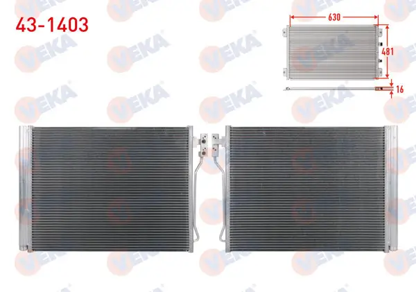 Klima Radyatörü BMW 5 Serisi (F10) 520 İ 2010 -