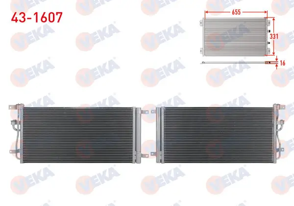 Klima Radyatörü Chevrolet Captiva (C140) 2.0 D 2012-2014