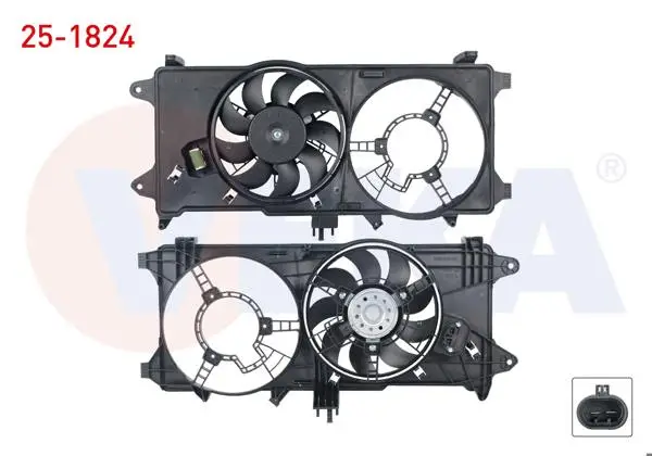 Fan Motoru Çiftli Davlumbaz Tekli Fan Rezistanslı Fiat Doblo (119,223) 1.3 Mjt Klimasız 2001-2010