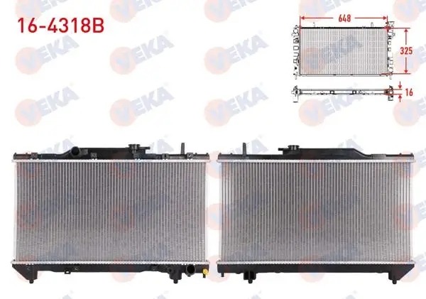 Su Radyatörü Brazing Toyota Carina E (St191) 2.0İ M-T 1992-1997