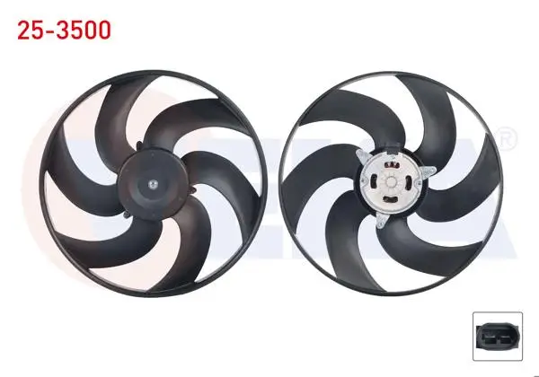 Fan Motoru (Motor + Pervane) Su Radyatörü Renault Kangoo (Kc0 / 1) 1.5 DCI Ac + /-1998-2008
