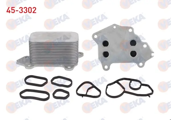 Yağ Soğutucusu Tek Contalı Partner 1.6 HDI 96-08 / 3008-5008-208-301-508 1.6 HDI 09-/ 307 1.6 HDI 00-07 / Berlingo 1.6 HDI 96-08 / C3 I-II 1.6 HDI 02-/ C4 1.6 HDI 04-/ Focus II 1.6 TDCI 04-11