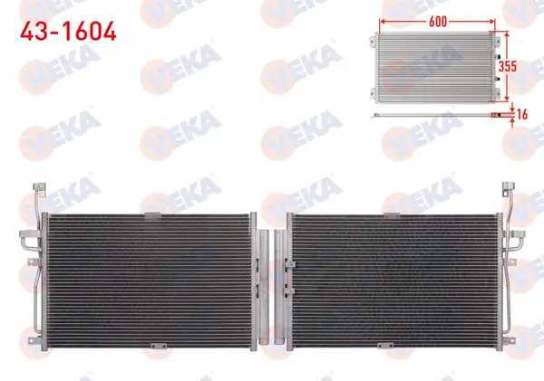 Klima Radyatörü Chevrolet Captiva (C100) 2.0 D 2006-2012