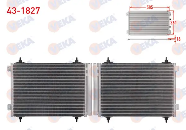 Klima Radyatörü Fiat Scudo (270) 1.6 Mjt 2007 -