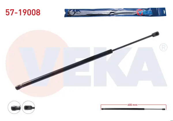 Bagaj Amortisörü 600mm / 440N Ford Fiesta V 2001-2008