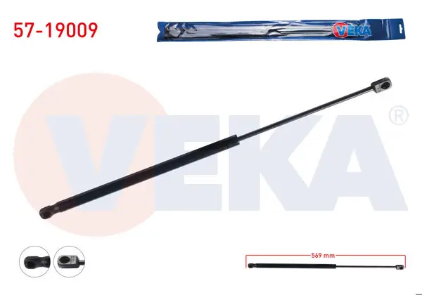 Bagaj Amortisörü 569mm / 460N Ford C-Max Statıon Wagon 2003-2010