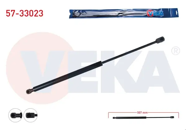 Bagaj Amortisörü 507mm / 520N Peugeot 207 Sw 2006-2012 / Fiat Multıpla (186) 1999-2010