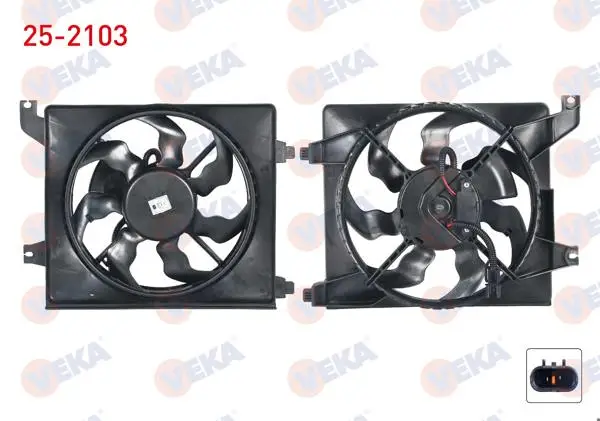 Fan Motoru Klima Radyatörü Davlumbazlı Tekli Fan Hyundai Accent Era 1.4İ 16V M-T 2006-2012