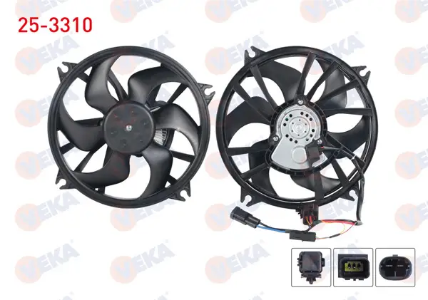 Fan Motoru Beyınlı Peugeot 407 (6D) 1.6 HDI 2004-2011