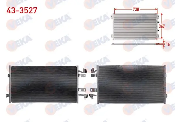 Klima Radyatörü Renault Traffic II (Fl) 2.0 DCI A-T / M-T 2006-2014