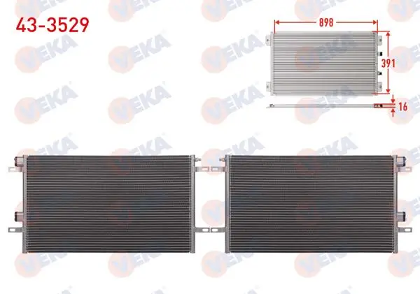Klima Radyatörü Renault Laguna II (Bg0 / 1) 1.6İ 16V 2001-2007
