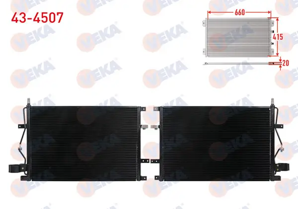 Klima Radyatörü Volvo S60 I 2.0 T 2000-2010