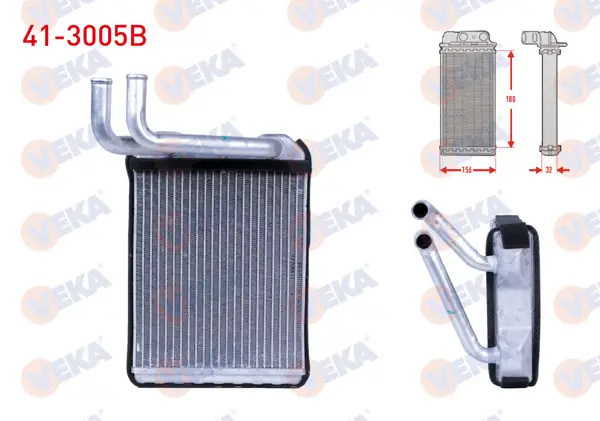 Kalorifer Radyatör Brazing Mitsubishi Canter 659 4.0 D 2001-2010