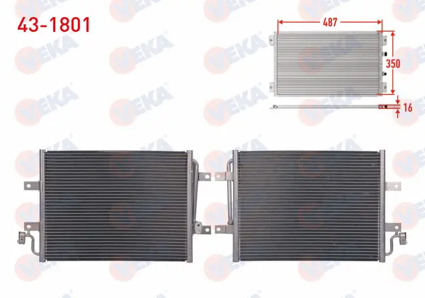 Klima Radyatörü Fiat Albea 1.3 Mjt 2003-2007