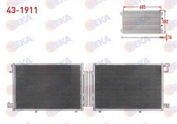 Klima Radyatörü Ford Fiesta VI 1.4 TDCI 2008-2012