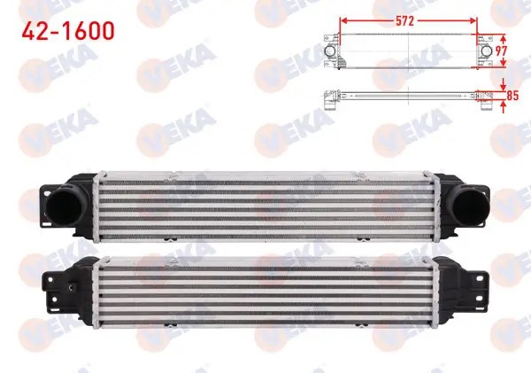 Turbo Radyatörü (Intercooler) Chevrolet Captiva (C100) 2.0 D 4X4 2006-2012