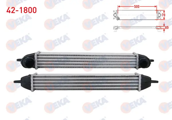 Turbo Radyatörü (Intercooler) Fiat Doblo (119,223) 1.3 Mjt 2001-2010