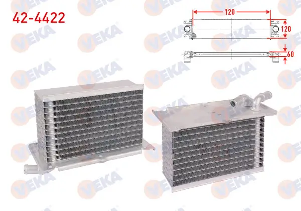 Turbo Radyatoru (Intercooler) Volkswagen Golf VI 1.2 ,1.4 Tsı 2007-2016 / Polo 1.2 TSI 2009-2022 / Audi A3-Seat Leon 1.2, 1.4 TSI 2007-2012 / Skoda Octavia 1.2, 1.4 TSI 2008-2013