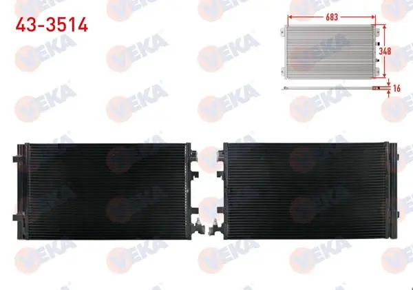 Klima Radyatörü Renault Megane III (Kz0 / 1) 1.5 DCI 2008-2010