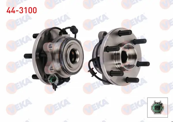 Porya Sol-Sağ On 6 Bjn Rulmanlı ABS li Nissan Navara (D40) 2.5 DCI 4Wd 2005-2015 / Pathfinder (R51) 2.5 DCI 4Wd 2005 -