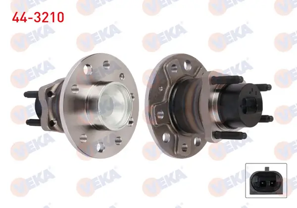 Porya Sol-Sağ Arka Rulmanlı Opel Vectra B 1.6İ 5 Bijon ABS Sensörlü 1995-2003